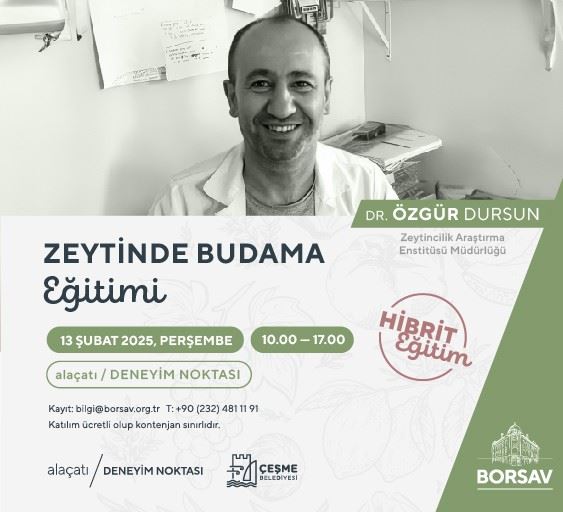 Zeytinde Budama Eğitimi